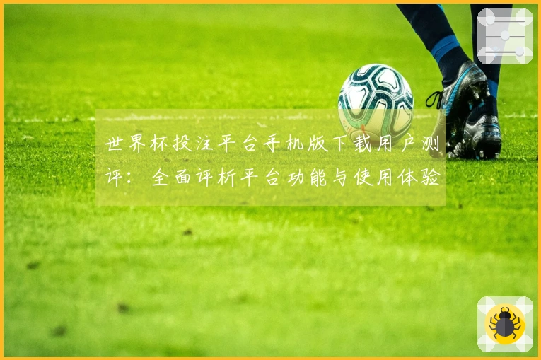 世界杯投注平台手机版下载用户测评：全面评析平台功能与使用体验